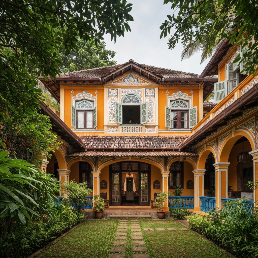 Portuguese villa in Goa
